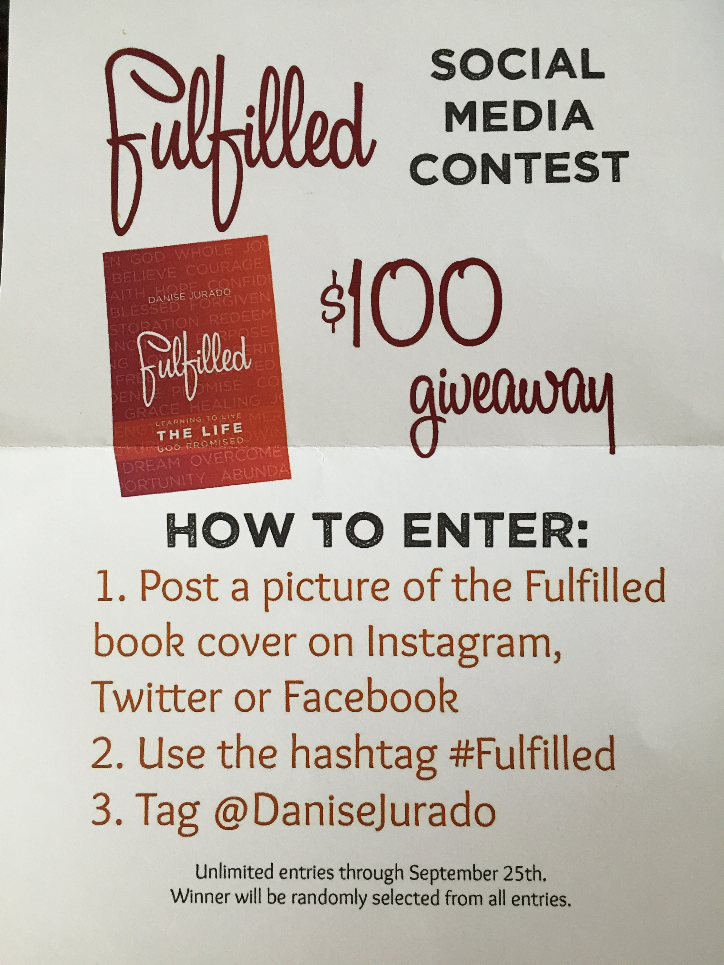 fulfilled contest